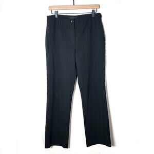 Talbots black heritage straight leg business casual dress pants size 8 B100